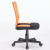Кресло компактное BRABIX "Smart MG-313", без подлокотников, комбинированное, черное/оранжевое, 531844 за 5 350 ₽. Кресла для персонала. Доставка по России. Без переплат!