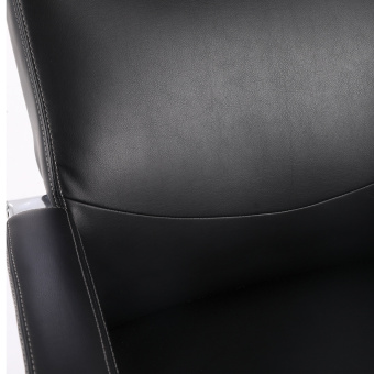Кресло офисное BRABIX PREMIUM "Total HD-006", НАГРУЗКА до 180 кг, экокожа, хром, черное, 531933 за 25 483 ₽. Кресла повышенных нагрузок. Доставка по России. Без переплат!