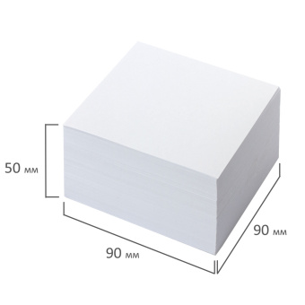 Блок для записей ОФИСМАГ непроклеенный, куб 9х9х5 см, белый, белизна 95-98%, 127800 за 99 ₽. Блоки для записей. Доставка по России. Без переплат!