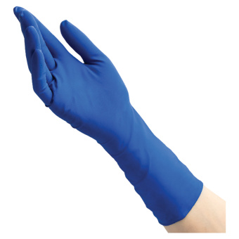 Перчатки латексные смотровые 25 пар (50 шт.), размер M (средний), синие, BENOVY High Risk, - за 1 733 ₽. Перчатки медицинские. Доставка по России. Без переплат!