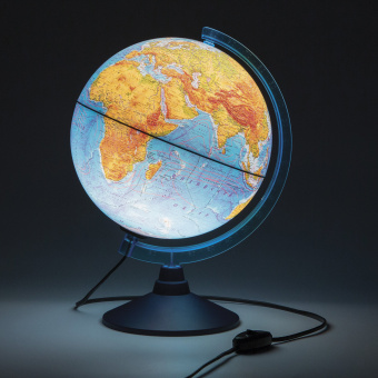 Глобус физический GLOBEN "Классик Евро", диаметр 250 мм, с подсветкой, Ке012500189 за 2 421 ₽. Глобусы. Доставка по России. Без переплат!