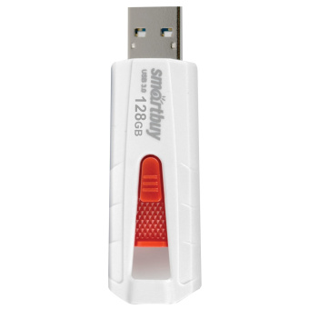 Флеш-диск 128 GB SMARTBUY Iron USB 3.0, белый/красный, SB128GBIR-W3 за 2 540 ₽. Флеш-диски USB. Доставка по России. Без переплат!