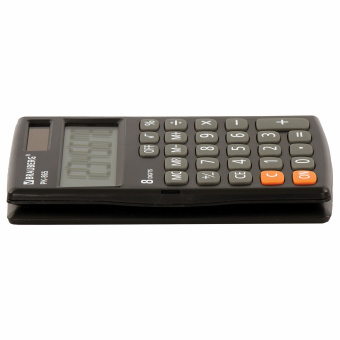 Калькулятор карманный BRAUBERG PK-865-BK (120x75 мм), 8 разрядов, двойное питание, ЧЕРНЫЙ, 250524 за 982 ₽. Калькуляторы карманные. Доставка по России. Без переплат!