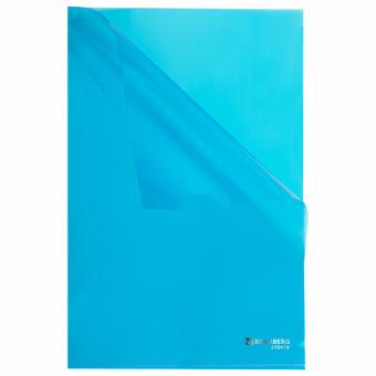 Папка-уголок плотная BRAUBERG SUPER, 0,18 мм, синяя, 270479 за 46 ₽. Папки-уголки пластиковые. Доставка по России. Без переплат!