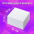 Блок для записей BRAUBERG в подставке прозрачной, куб 9х9х5 см, белый, белизна 95-98%, 122224 за 368 ₽. Блоки для записей в подставке. Доставка по России. Без переплат!