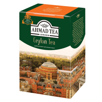 Чай листовой AHMAD "Ceylon Tea OP" черный цейлонский крупнолистовой 200 г, 1289-012 за 1 170 ₽. Чай листовой. Доставка по России. Без переплат!