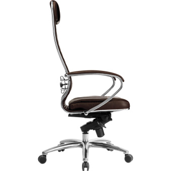 Кресло офисное МЕТТА "SAMURAI" KL-1.04, экокожа, темно-коричневое за 35 005 ₽. Кресла SAMURAI. Доставка по России. Без переплат!