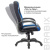 Кресло компьютерное BRABIX PREMIUM "Rapid GM-102", экокожа/ткань, черное/синее, 532106 за 11 726 ₽. Кресла игровые. Доставка по России. Без переплат!