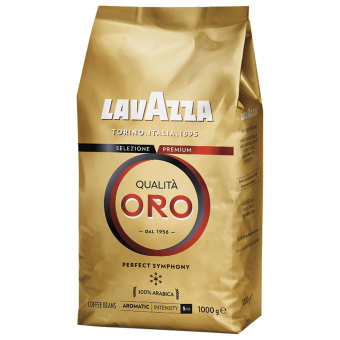 Кофе в зернах LAVAZZA "Qualita Oro" 1 кг, арабика 100%, ИТАЛИЯ, 2056 за 3 871 ₽. Кофе зерновой. Доставка по России. Без переплат!