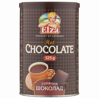 Горячий шоколад ELZA "Hot Chocolate", банка 325 г, ГЕРМАНИЯ, EL32508027 за 1 506 ₽. Какао, горячий шоколад. Доставка по России. Без переплат!