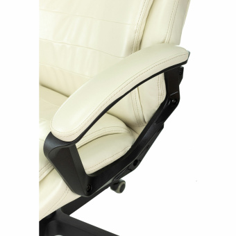 Кресло офисное BRABIX PREMIUM "Omega EX-589", экокожа, бежевое, 532095 за 14 247 ₽. Кресла для руководителей. Доставка по России. Без переплат!