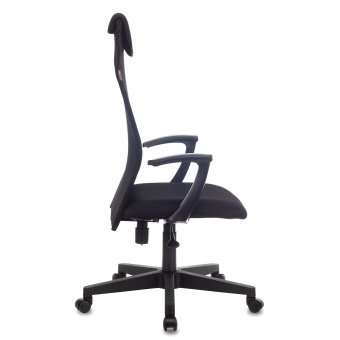 Кресло офисное KB-8, ткань-сетка, черное, 492617 за 9 493 ₽. Кресла для руководителей. Доставка по России. Без переплат!