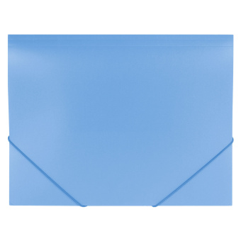 Папка на резинках BRAUBERG "Office", голубая, до 300 листов, 500 мкм, 228078 за 254 ₽. Папки на резинках пластиковые. Доставка по России. Без переплат!