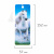 Закладка для книг 3D, BRAUBERG, объемная, "Белый конь", с декоративным шнурком-завязкой, 125753 за 53 ₽. Закладки для книг. Доставка по России. Без переплат!