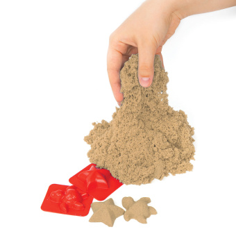 Песок для лепки кинетический BRAUBERG KIDS, песочный, 500 г, 2 формочки, ведерко, 665094 за 360 ₽. Песок для лепки. Доставка по России. Без переплат!