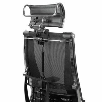 Кресло МЕТТА "YOGA" Y 4DT B2-14D, адаптивная спинка, 3D-подголовник, сверхпрочная сетка, черное за 78 309 ₽. Кресла для руководителей. Доставка по России. Без переплат!