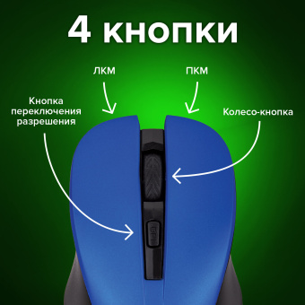 Мышь беспроводная с бесшумным кликом SONNEN V18, USB, 800/1200/1600 dpi, 4 кнопки, синяя, 513515 за 1 231 ₽. Мыши беспроводные компьютерные. Доставка по России. Без переплат!