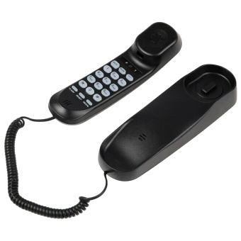 Телефон RITMIX RT-002 black, удержание звонка, тональный/импульсный режим, повтор, черный, 80002229 за 2 374 ₽. Стационарные телефоны. Доставка по России. Без переплат!