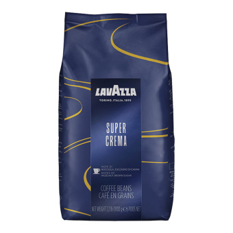 Кофе в зернах LAVAZZA "Espresso Super Crema" 1 кг, ИТАЛИЯ, 4202 за 3 258 ₽. Кофе зерновой. Доставка по России. Без переплат!