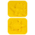 Песок для лепки кинетический ЮНЛАНДИЯ, желтый, 500 г, 2 формочки, ведерко, 104995 за 371 ₽. Песок для лепки. Доставка по России. Без переплат!
